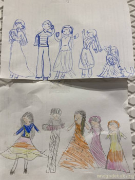 Дети рисуют нас, красавцев :-  - IMG_9100.jpeg